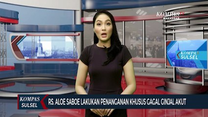 Download Video: Cegah Gagal Ginjal Akut,Rs Aloe Saboe Tangani Pasien Secara Khusus