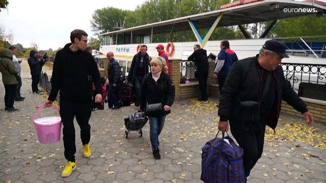 Guerre en Ukraine : l'armée ukrainienne aux portes de Kherson, l'évacuation des civils continue