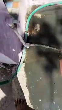 निगम की बड़ी लापरवाही, नलों में आ रहा नाले का गंदा पानी