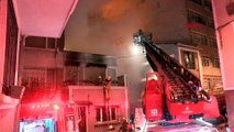Beyoğlu'nda metruk binada başlayan yangın 5 binaya sıçradı