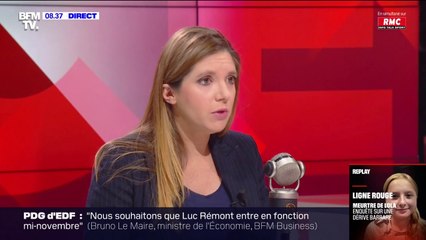 Aurore Bergé: "Si une motion de censure est adoptée, on est prêts à aller aux élections"