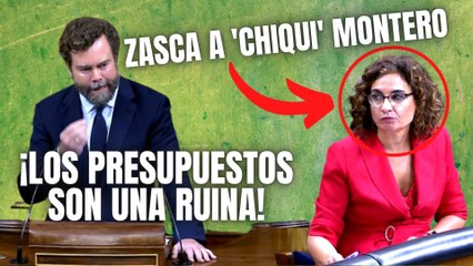 Download Video: Espinosa de los Monteros (VOX) arroja a Pedro Sánchez y a ‘Chiqui’ Montero los presupuestos de la ruina