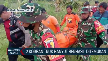 2 Korban Truk Terseret Banjir Berhasil Ditemukan