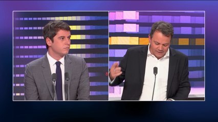 TotalEnergies, dispositif gros rouleurs, biologistes en grève, motion de censure... Ce qu'il faut retenir de l'interview de Gabriel Attal