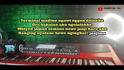 MADIUN NGAWI Karaoke Koplo Nada Pria  Yen aku kangen kangen karo sliramu