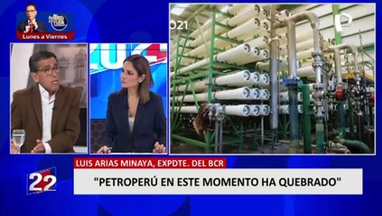 Luis Arias Minaya: “Petroperú en este momento ha quebrado”