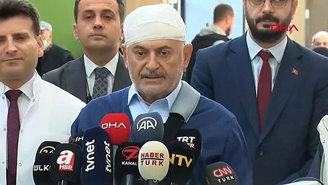 Binali Yıldırım taburcu oldu, kaza anını anlattı