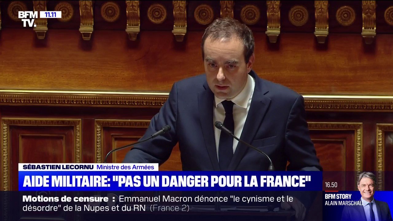 Sébastien Lecornu: "Nous ne faisons pas de cession qui mettrait la nation française en danger"