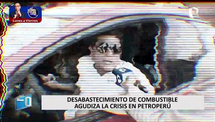 Desabastecimiento de combustible agudiza la crisis en Petroperú