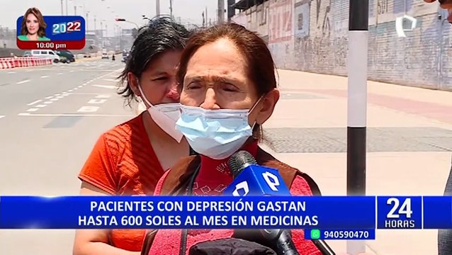 Pacientes con depresión gastan hasta S/ 600 mensuales en medicinas