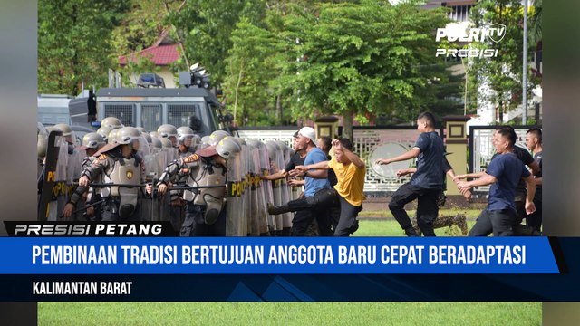 Kapolda Kalbar Pimpin Upacara Penutupan Latkatpuan Dan Pembinaan Tradisi Bintara Remaja Angkatan 47 Direktorat Samapta Polda Kalbar