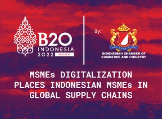 Télécharger la video: MSMEs Digitalization Places Indonesian MSMEs In Global Supply Chains