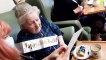 King Charles sends a birthday card to Marge on her 100th birthday