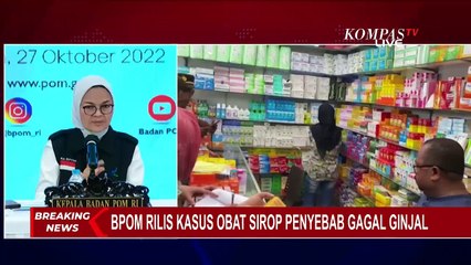 Gagal Ginjal Akut Telan Banyak Korban, Kepala BPOM: Tugas Kita Bersama, Jangan Saling Menyalahkan