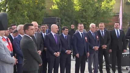 Tarihi Akköprü açılış töreni - Protokol konuşmaları