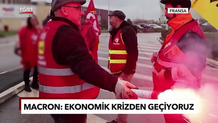 Fransa Ekonomisi Çökecek mi? Macron İtiraf Etti 'Ekonomik Krizden Geçiyoruz' - TGRT Haber