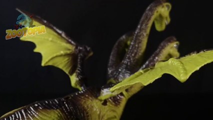 [ BRO1041 ] 3 Headed Dragon Brachiosaurus Bertelur Dinosaurus Mainan Anak Hewan Binatang ZOOTOPIA