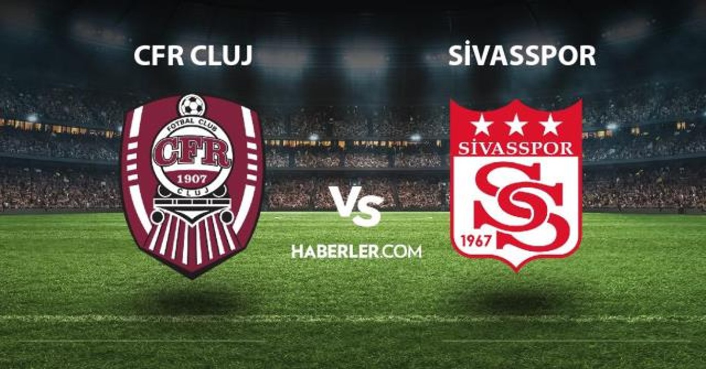 Sivasspor- CFR Cluj maçı ne zaman, saat kaçta? UEFA Avrupa Konferans Sivasspor-CFR Cluj maçı hangi kanal? Sivasspor maçı ne zaman? Exxen canlı!
