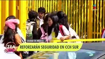 Reforzarán la seguridad en el CCH Sur tras la violación de una alumna