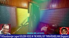 T M Soundararajan Legend & Singer Shara Sri Jayavel