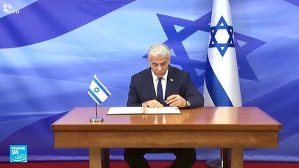 لبنان وإسرائيل يوقعان الاتفاق "التاريخي" لترسيم الحدود البحرية