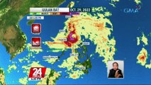 PAGASA: lalapit ang Bagyong Paeng sa Catanduanes ngayong Sabado | 24 Oras