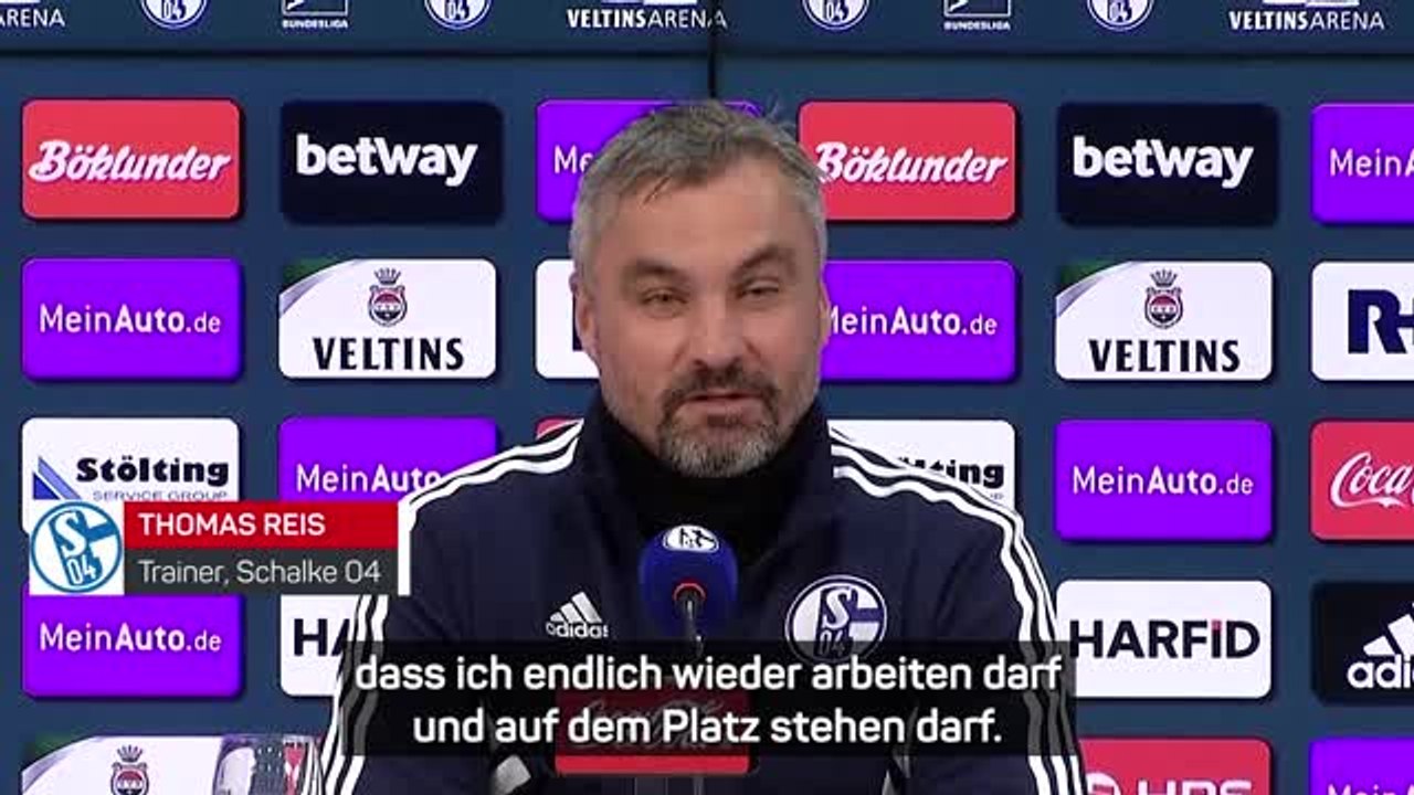 Schalke-Trainer Reis fühlt sich 'sauwohl' im Pott