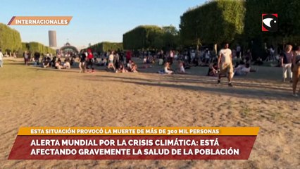 Alerta mundial por la crisis climática está afectando gravemente la salud de la población