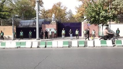 Tahran'da İngiltere karşıtı gösteri düzenlendi