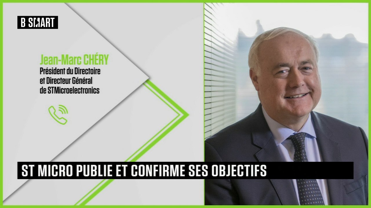 SMART BOURSE - L'invité de la mi-journée : Jean-Marc Chéry (STMicroelectronics)