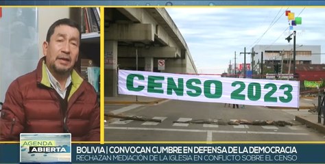 Obreros de Bolivia abogan por defender la democracia