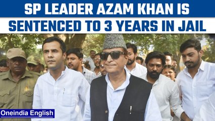 Download Video: Samajwadi Party's Azam Khan gets 3 years in jail for hate speech against CM Yogi |Oneindia News*News