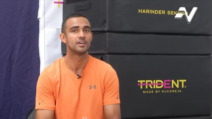 Harinder Sekhon pecahkan rekod dunia lompat dari posisi duduk