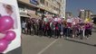 Elazığ'da 'Meme Kanseri Farkındalık' yürüyüşü