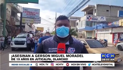 ¡Bomberos reportan la muerte violenta de un joven en Juticalpa!
