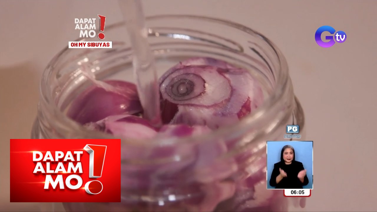 Pulang sibuyas, paano ipreserba? | Dapat Alam Mo!