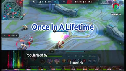 Freestyle Once In Lifetime Karaoke PH