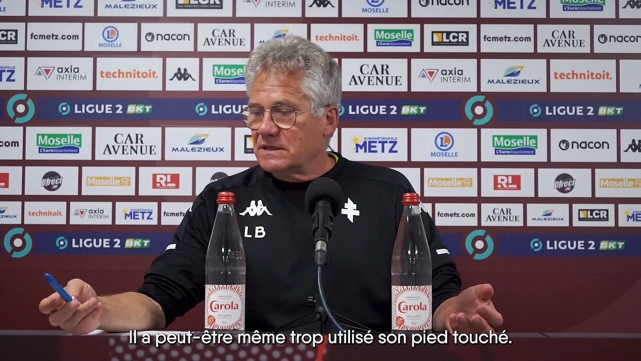 Raon - Metz, la conférence d'avant-match