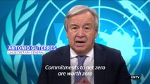 'World cannot afford any more greenwashing', says UN chief Guterres