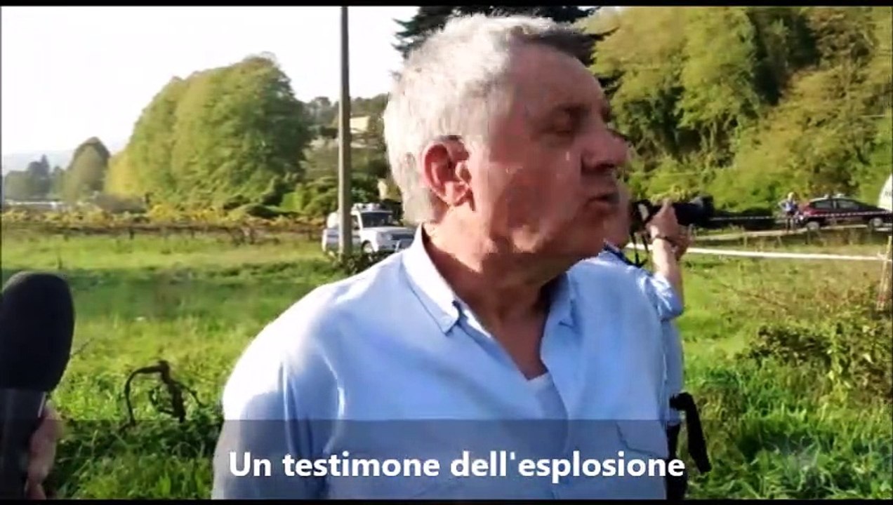 Esplosione di Lucca, un testimone: "I detriti sono arrivati fino a casa mia"
