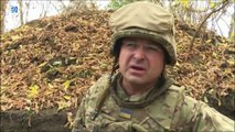 Así se atrincheran los soldados ucranianos en el frente de Jersón