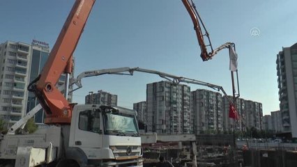 DİYARBAKIR - Kayapınar'da "Millet Kütüphanesi"nin temeli atıldı