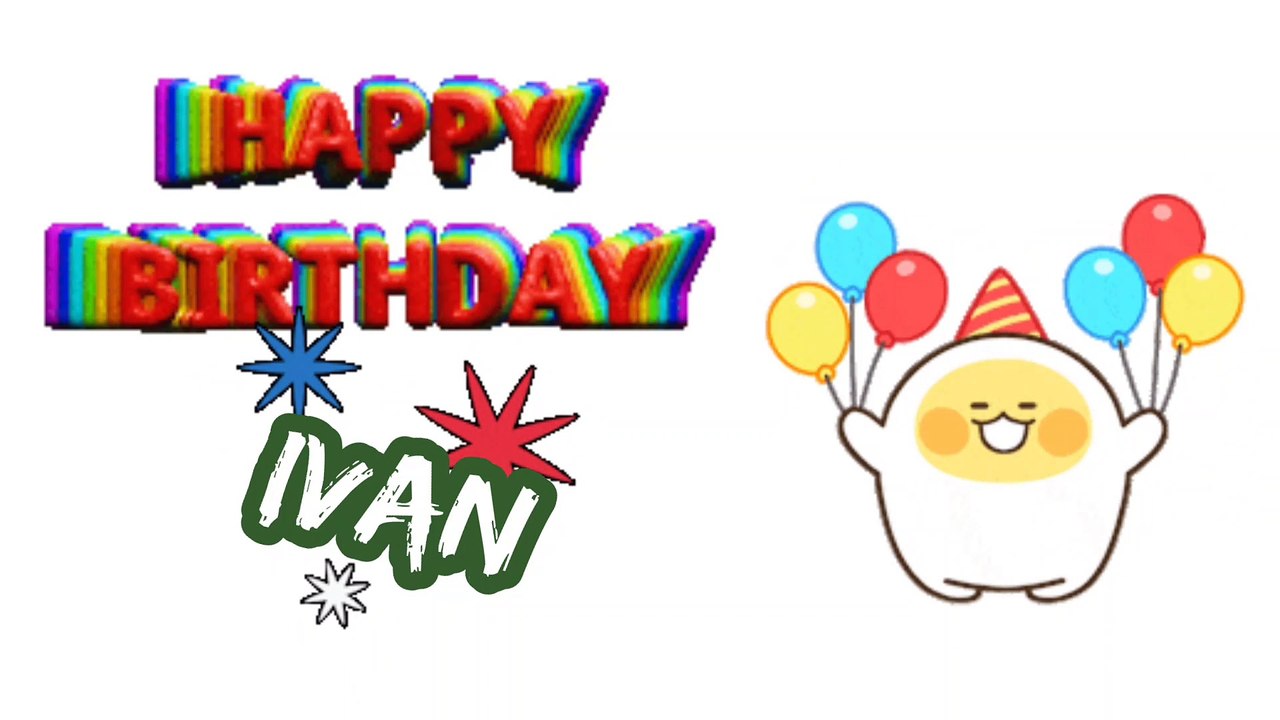 Ivan birthday song