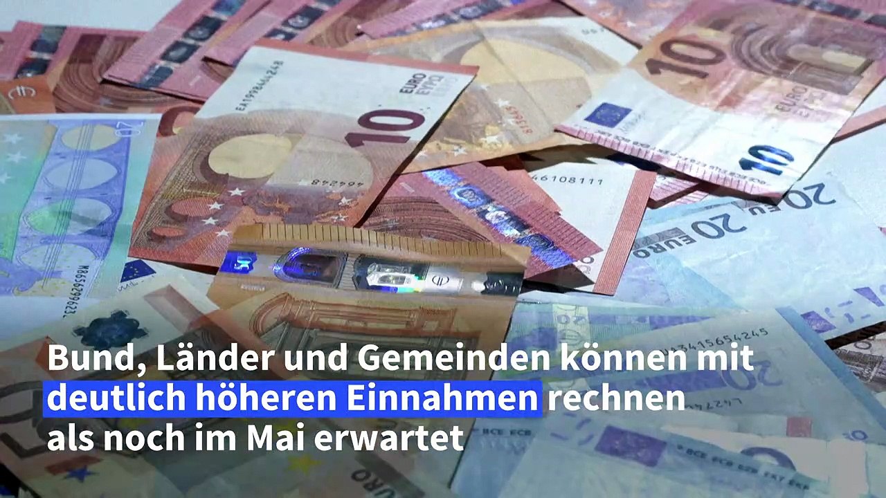 Steuer-Plus von 126 Milliarden Euro bis 2026 erwartet