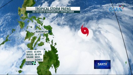 Signal No. 1, itinaas na sa ilang lugar dulot ng Bagyong Paeng | Saksi