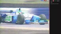 F1 1996 - Grand Prix de Grande Bretagne - Course 10/16 - Replay TF1 commenté par ThibF1
