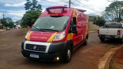 Ciclista fica ferido após se envolver em acidente de trânsito no Universitário