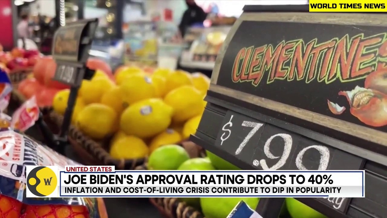 President Biden's Approval Rating Drops To 40 Percent, But Americans Aren't Surprised