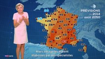 Les chiffres affolants des prévisions des températures en France pour 2050 remis à jour cette semaine par Evelyne Dheliat : Elle pourront atteindre 48°C !