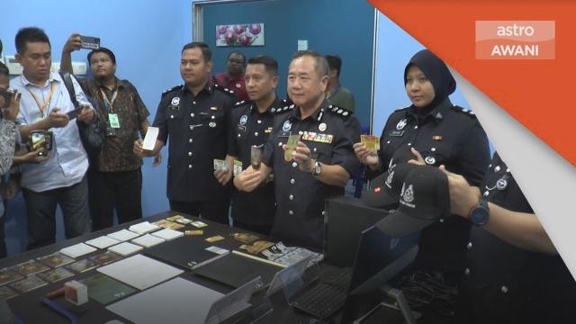 Sindiket Penipuan | Sindiket salah guna logo PDRM, KDN, AADK tumpas